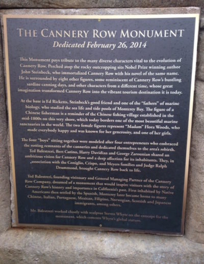 Cannery Row Monument