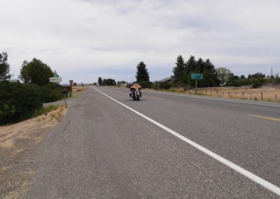 Harley Davidson leaving Arco