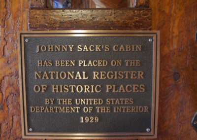 Johnny Sack's plaque