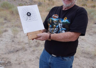 Mel's bulls eye