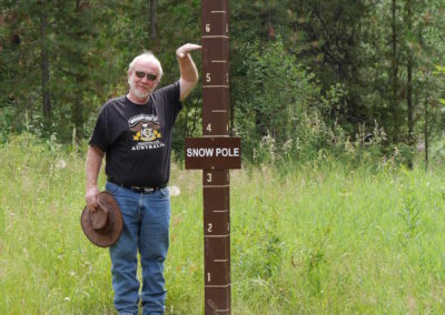 a snow indicator